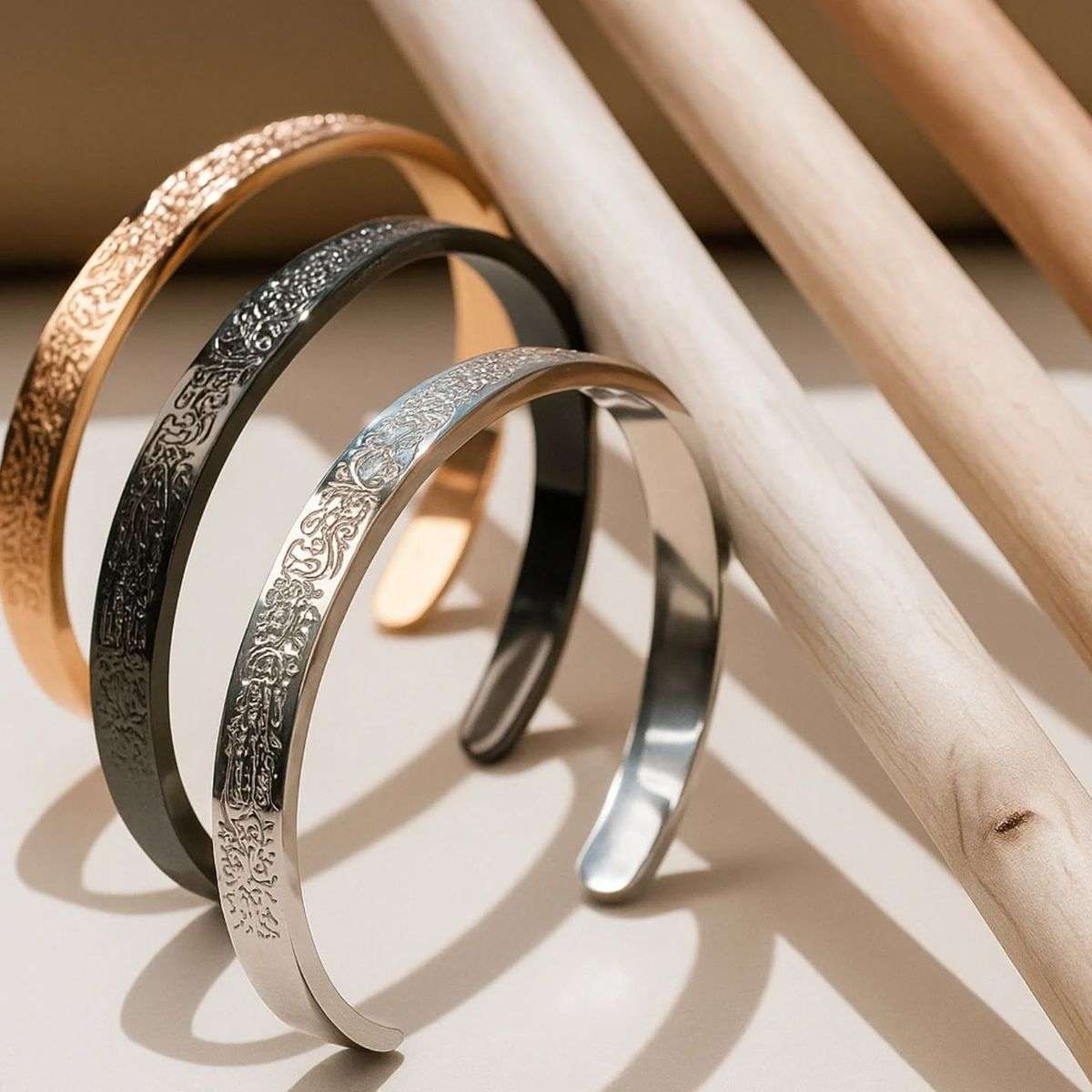 Ayatul Kursi Bracelet - 18K Gold Plated Stainless Steel Islamic Jewelry for You | Adjustable, Hypoallergenic, Perfect Gift